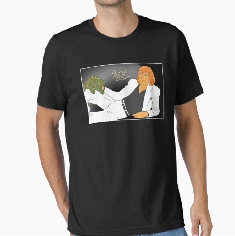 He-Man Prince Adam Cringe Michael Jackson Thriller Cover Tshirt Unisex Sz XL